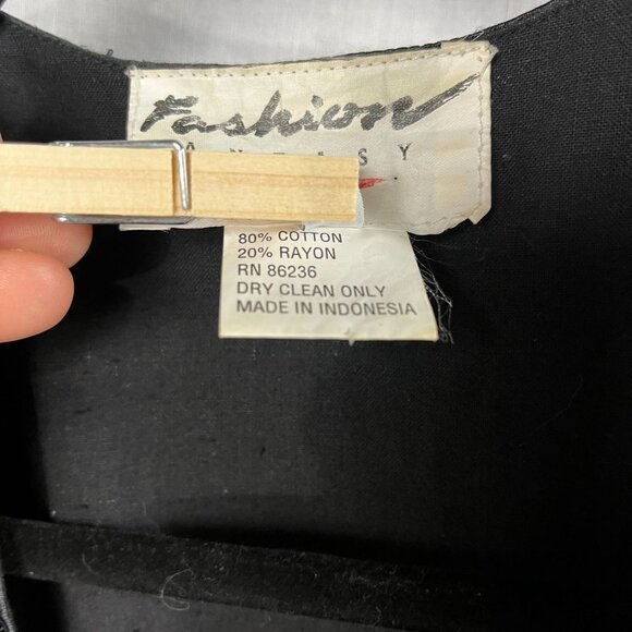 All Over Sequin Bead Vest Women M Stars Vintage 90s Metallic Retro Sparkle 80s - Picture 12 of 14